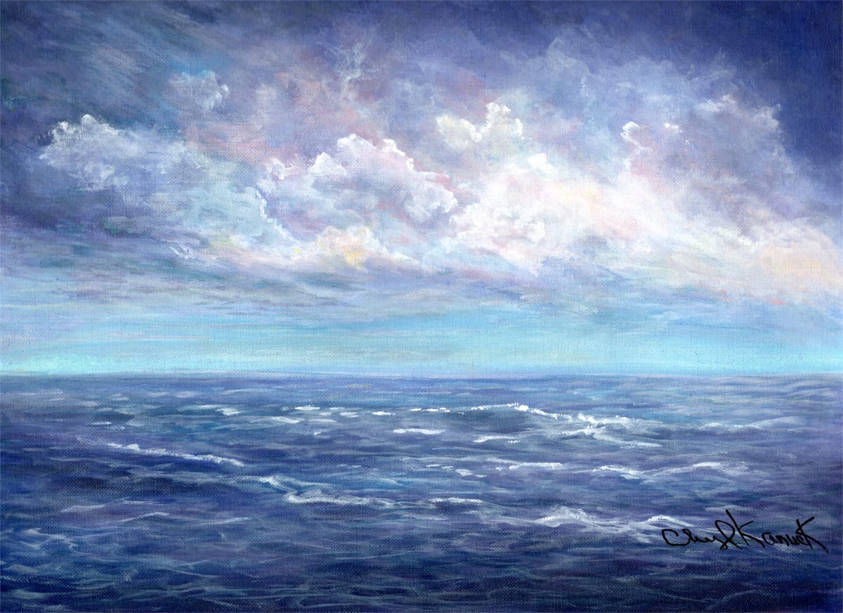 Escape by CHERYL L KANUCK  Image: Escape- Original acrylic painting by Cheryl Kanuck