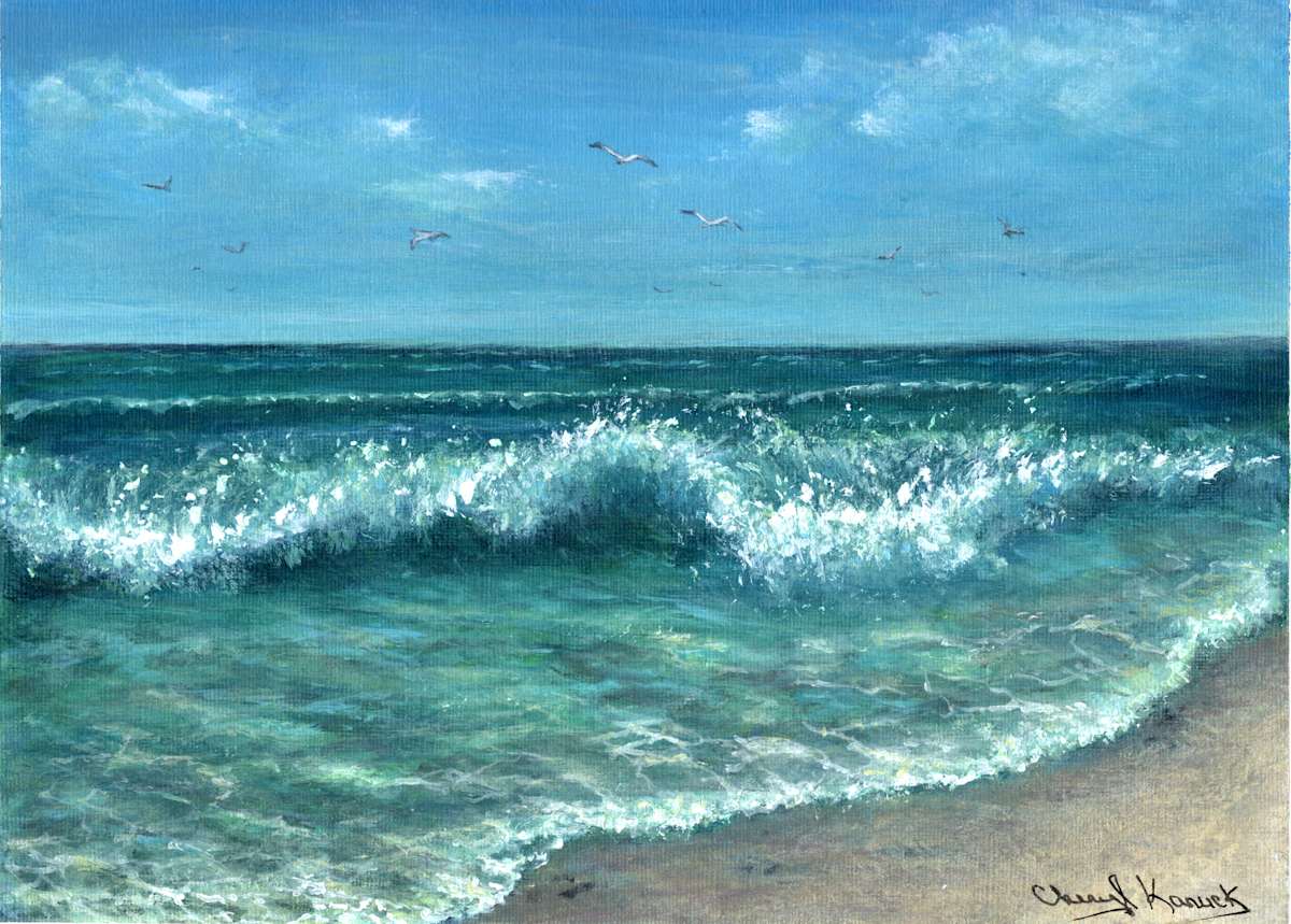 Waves of Inspiration by CHERYL L KANUCK 