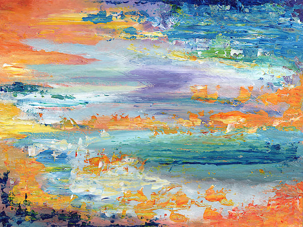 Knife Play by CHERYL L KANUCK  Image: Knife Play- Original acrylic painting by Cheryl Kanuck