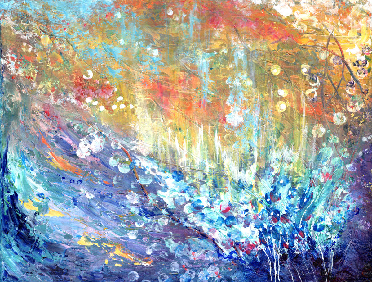 Mae by CHERYL L KANUCK  Image: Mae original acrylic painting by Cheryl Kanuck