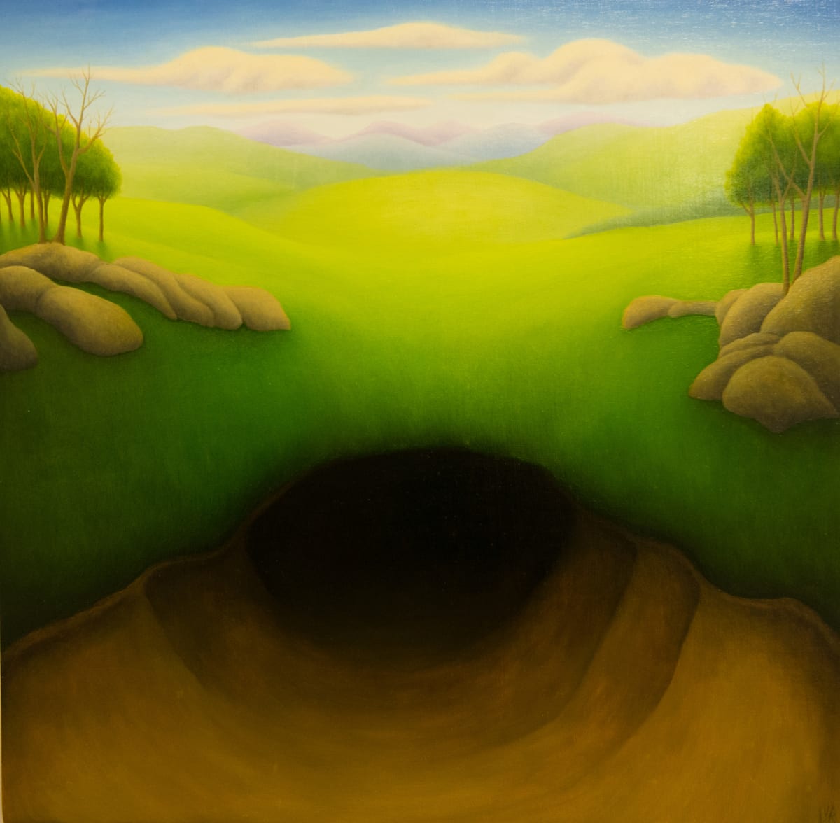 Ground Hole by Laura Von Rosk  Image: Ground Hole by Laura Von Rosk