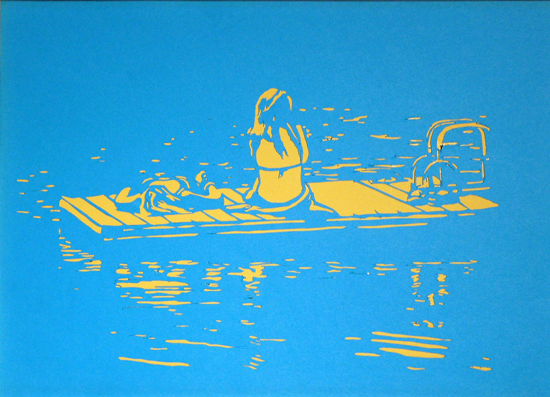 June (blue/yellow) by Ella Davidson  Image: June (blue/yellow) by Ella Davidson