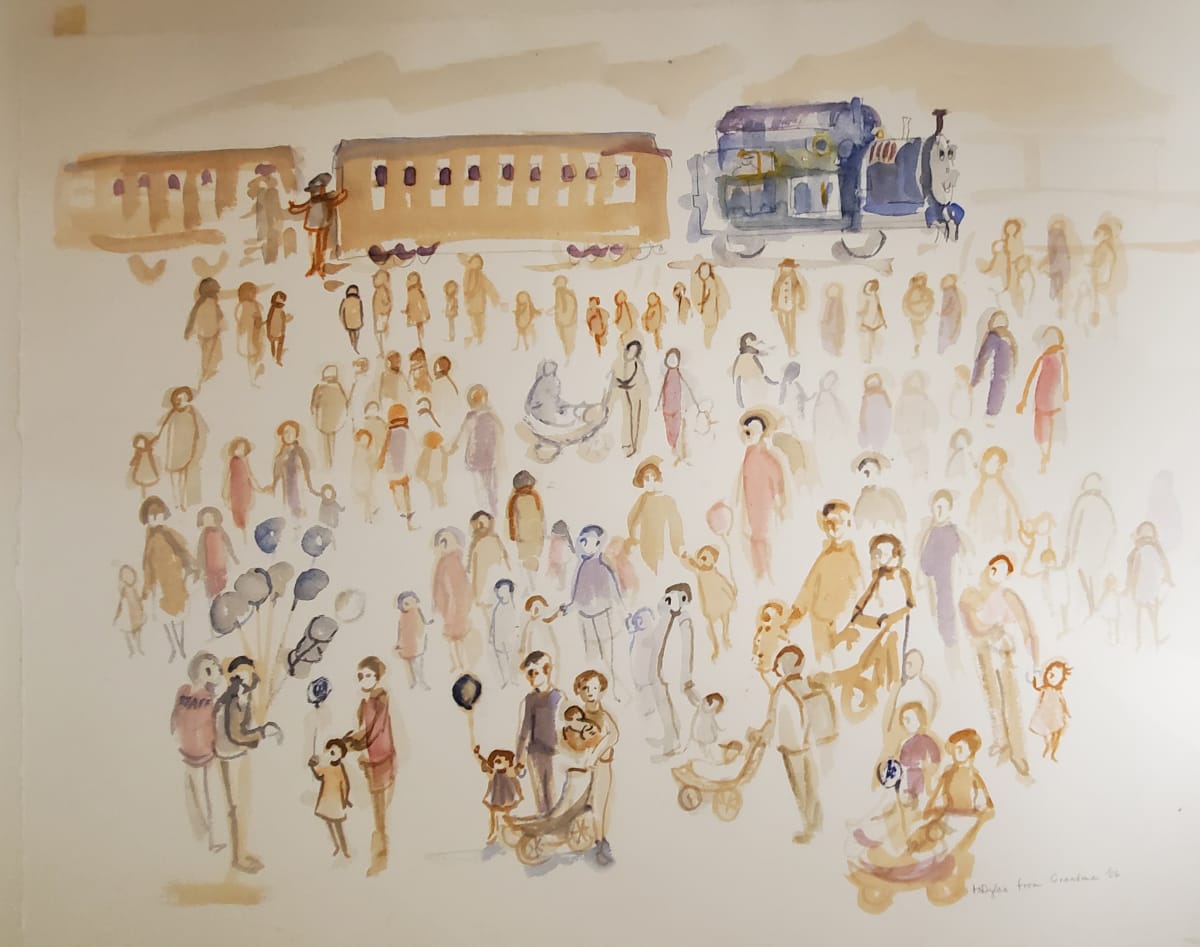 Train Station by Audrey Jacobson  Image: Train Station by Audrey Jacobson 