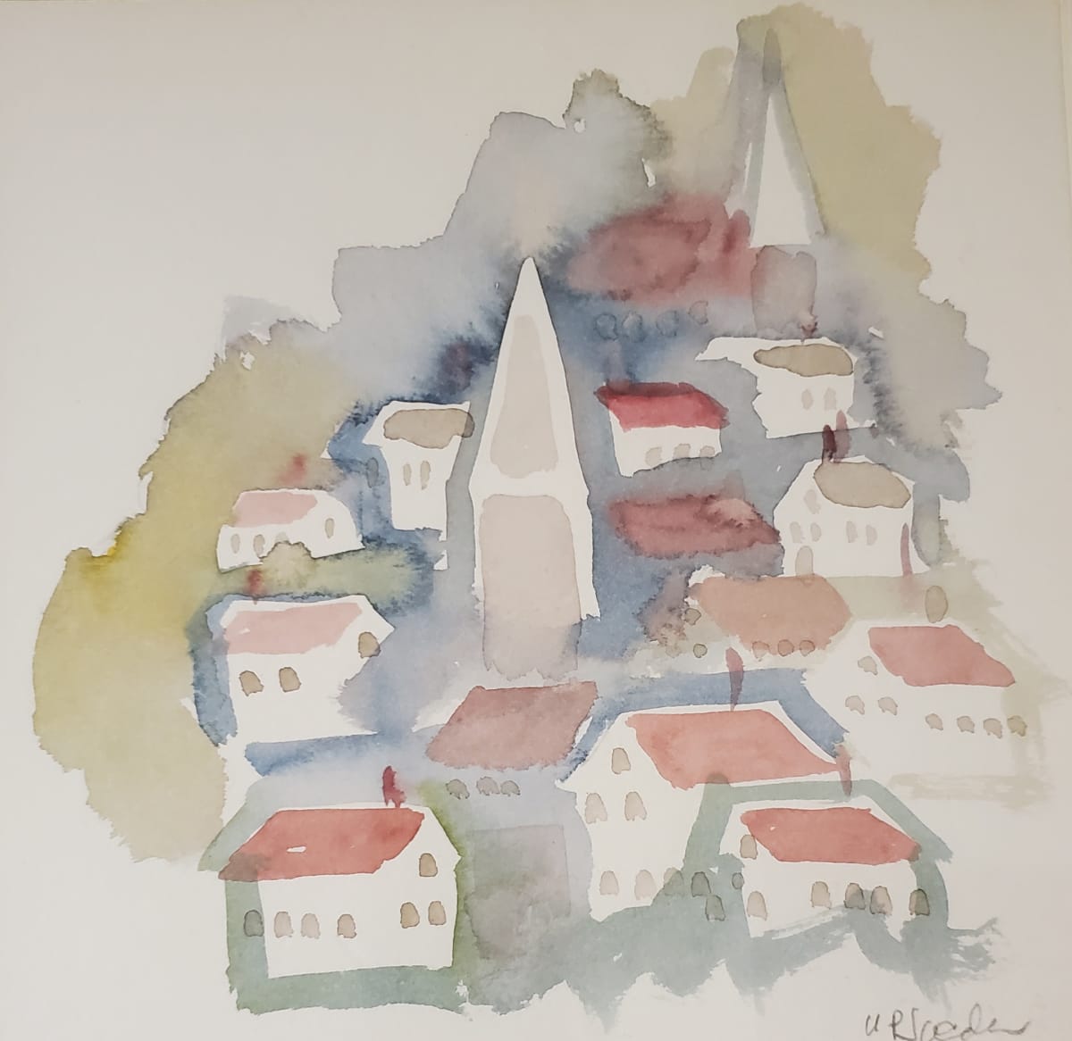 Steeple Town by Audrey Jacobson  Image: Steeple Town by Audrey Jacobson