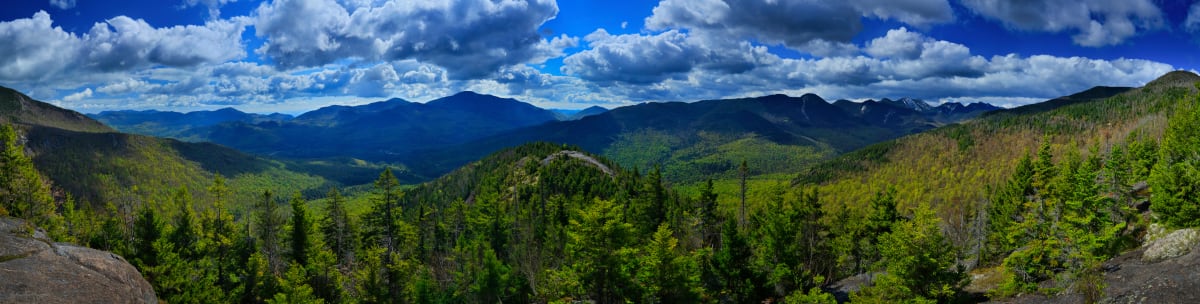 First Brother Ridge on Big Slide Mountain View of Giant Mt., Keene Valley, Johns Brook Valley and the Great Range by Johnathan Esper  Image: First Brother Ridge on Big Slide Mountain View of Giant Mt., Keene Valley, Johns Brook Valley and the Great Range by Johnathan Esper
