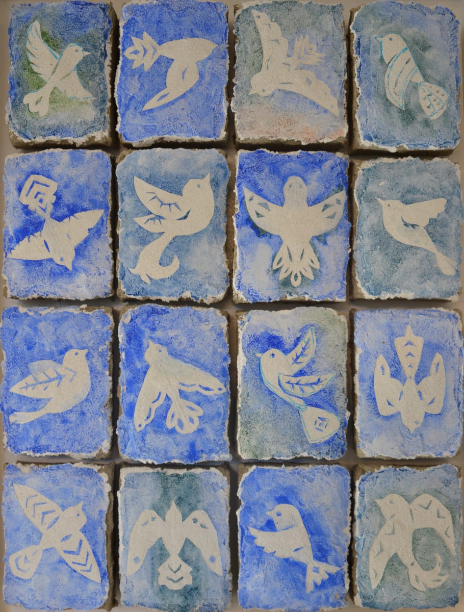 Blue Birds by Maryna Bilak  Image: Blue Birds by Maryna Bilak