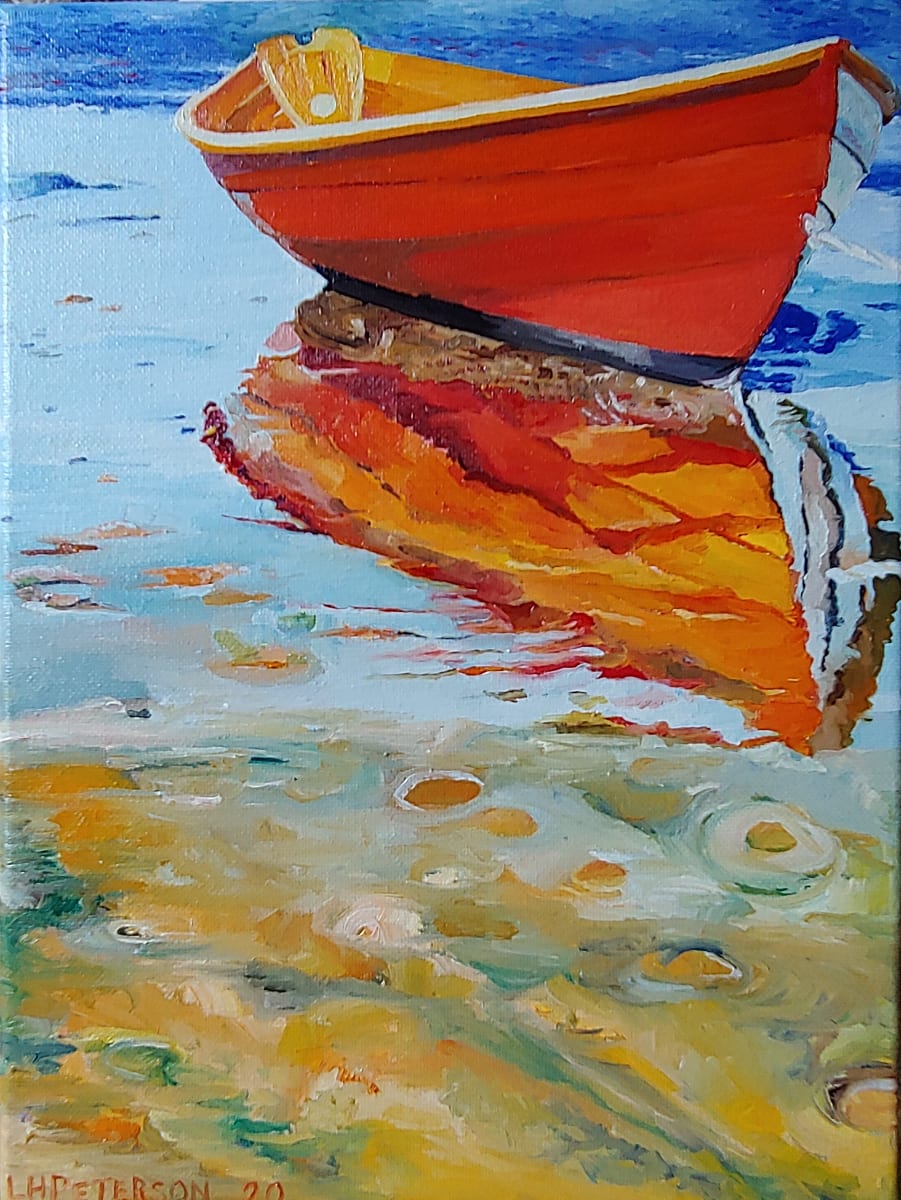 Red Boat by Linda Peterson  Image: Red Boat by Linda Peterson