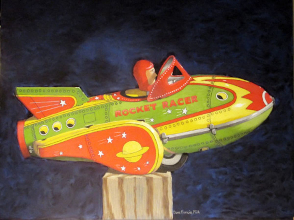 Rocket Racer #2 by David Francis  Image: Rocket Racer #2 by David Francis 