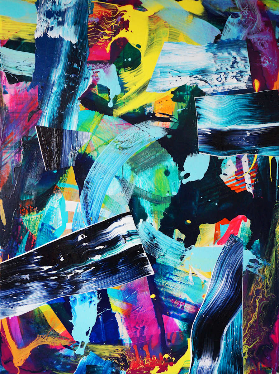 Post_Digital_Abstraction_No.4_36_x_48 by SHAWN SKEIR, Image 1.