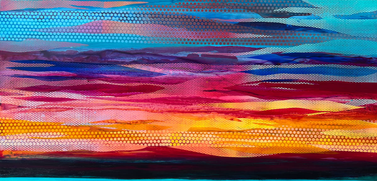 Post Digital Landscape – Sunset by SHAWN SKEIR, Image 1.