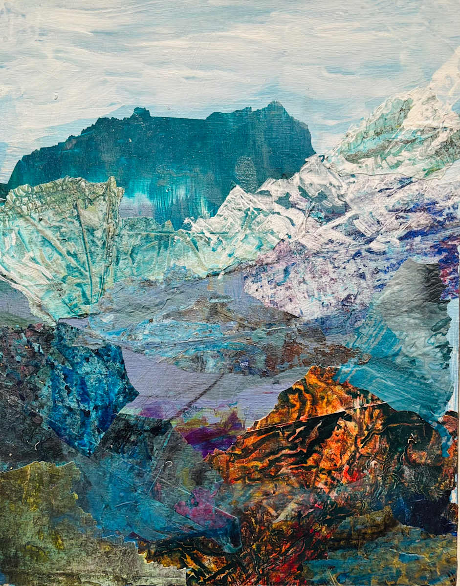9. abstract mountain study 2 by SHAWN SKEIR, Image 1.
