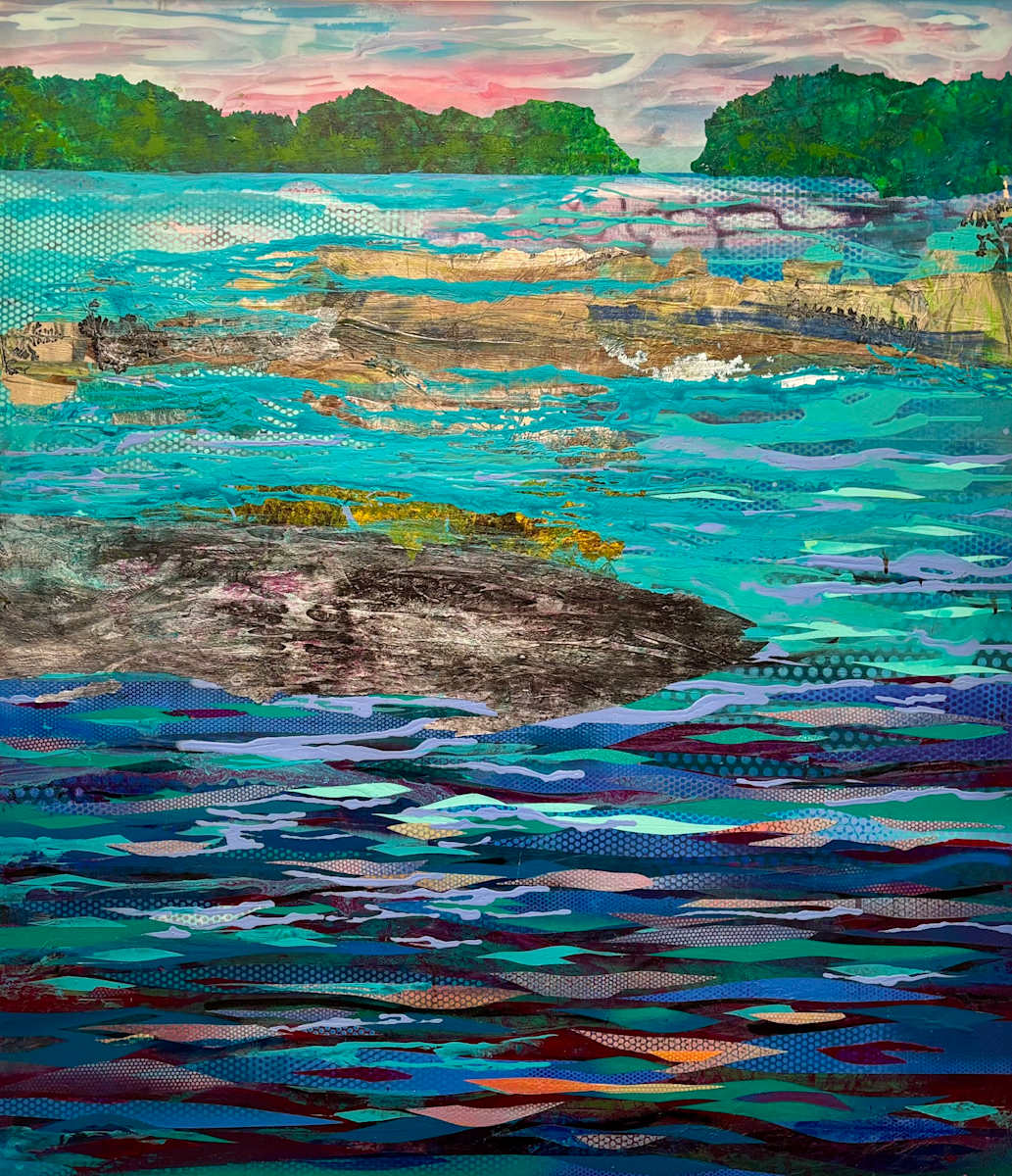 28. View from Snug Harbor to Franklin Island by SHAWN SKEIR, Image 1.