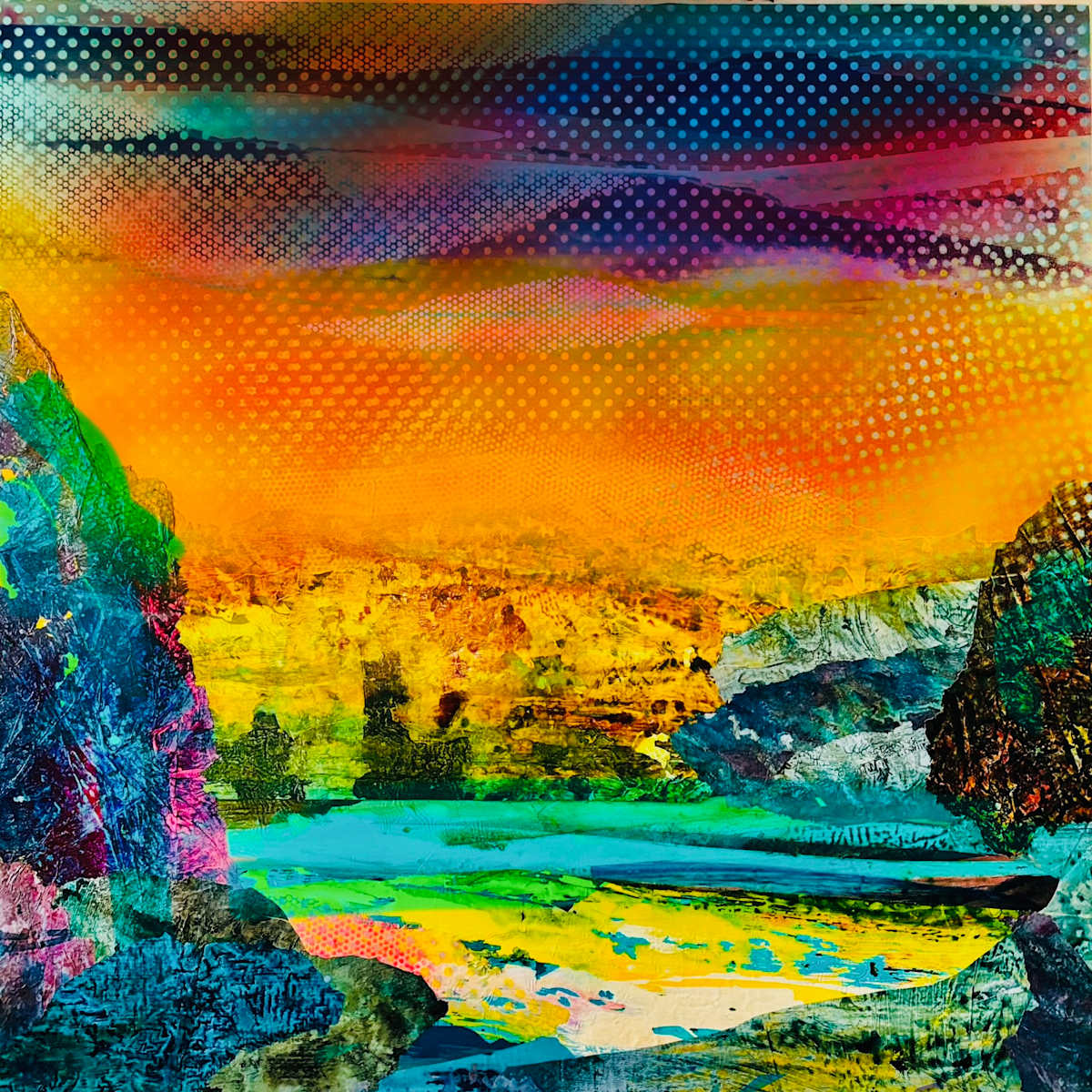 Golden Cretan Landscape by SHAWN SKEIR, Image 1.