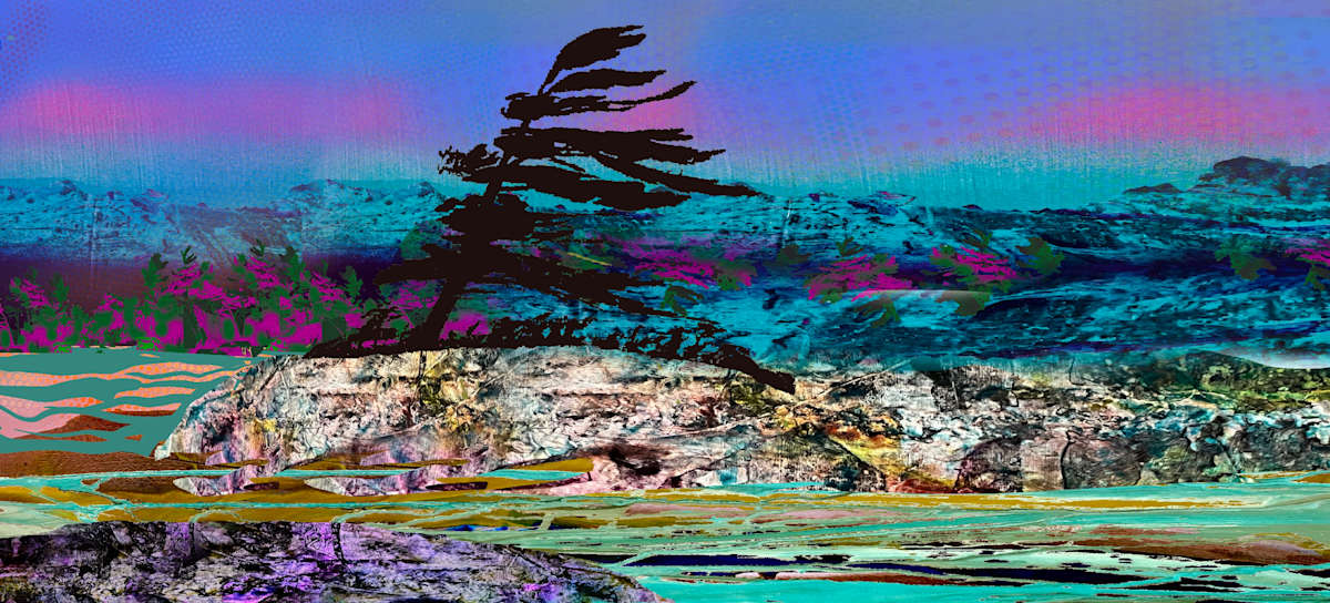 painting under construction- incomplete by SHAWN SKEIR, Image 5.