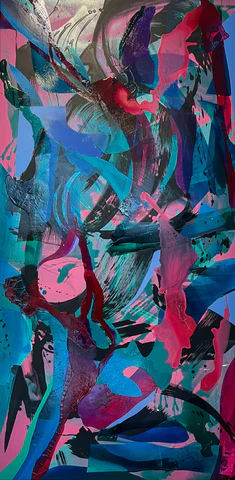 Abstract Brushwork 3 by SHAWN SKEIR, Image 1.