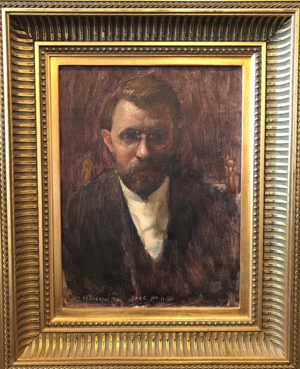 Self Portrait by Charles Courtney Curran 