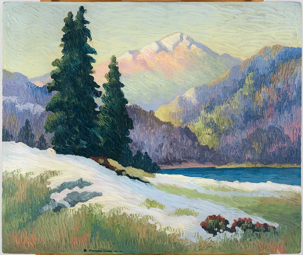 Landscape by Maynard Dixon 