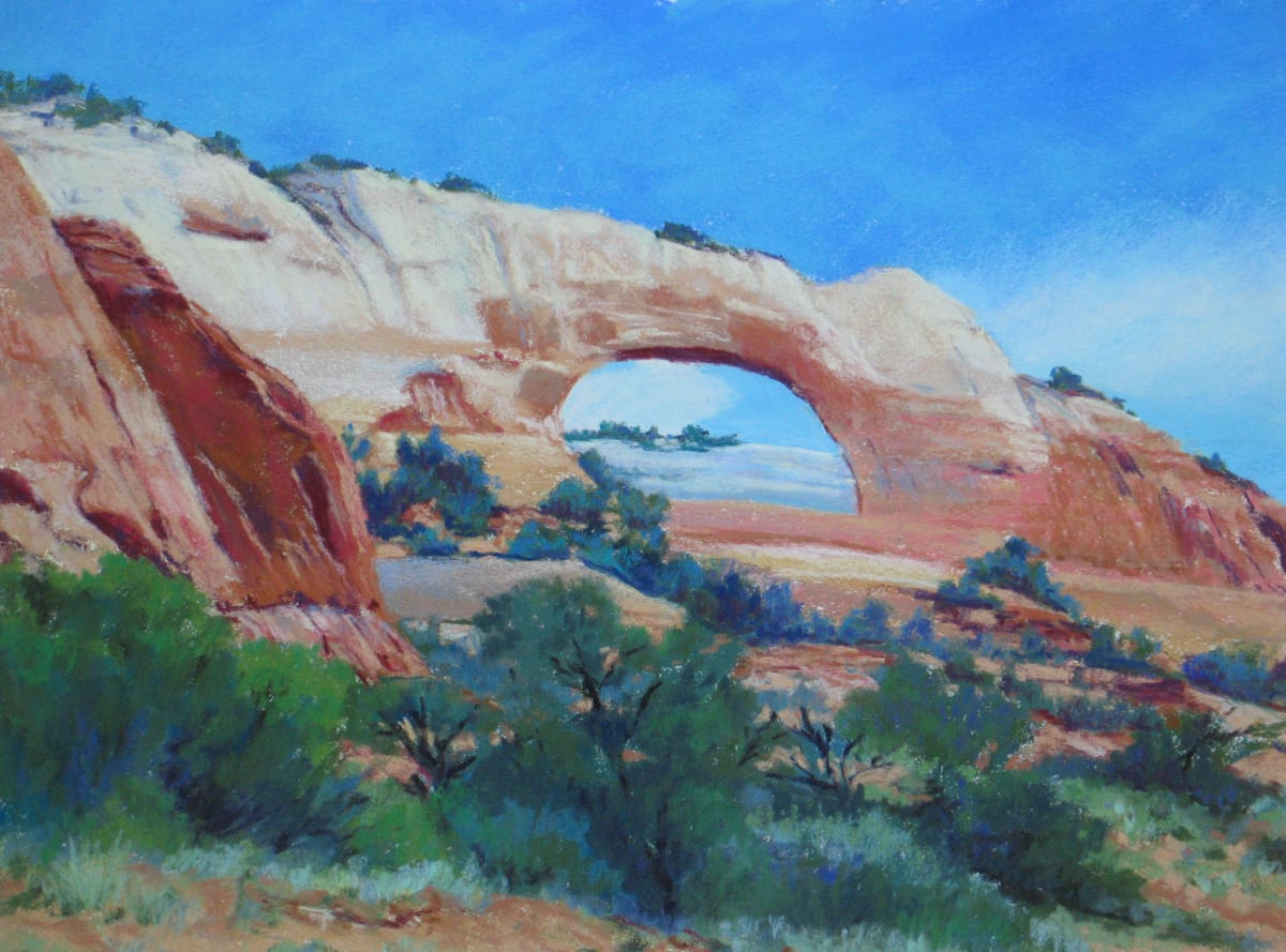 Arched View  Image: Arched View, Pastel