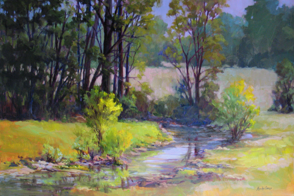 Morning Creek by Marsha Hamby Savage 