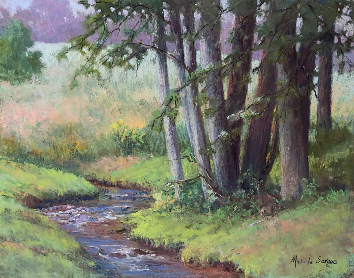 A Creek For Wading by Marsha Hamby Savage 