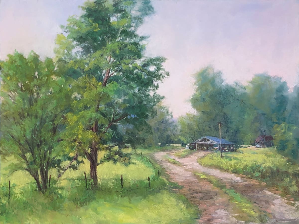 Farm Roadway by Marsha Hamby Savage 