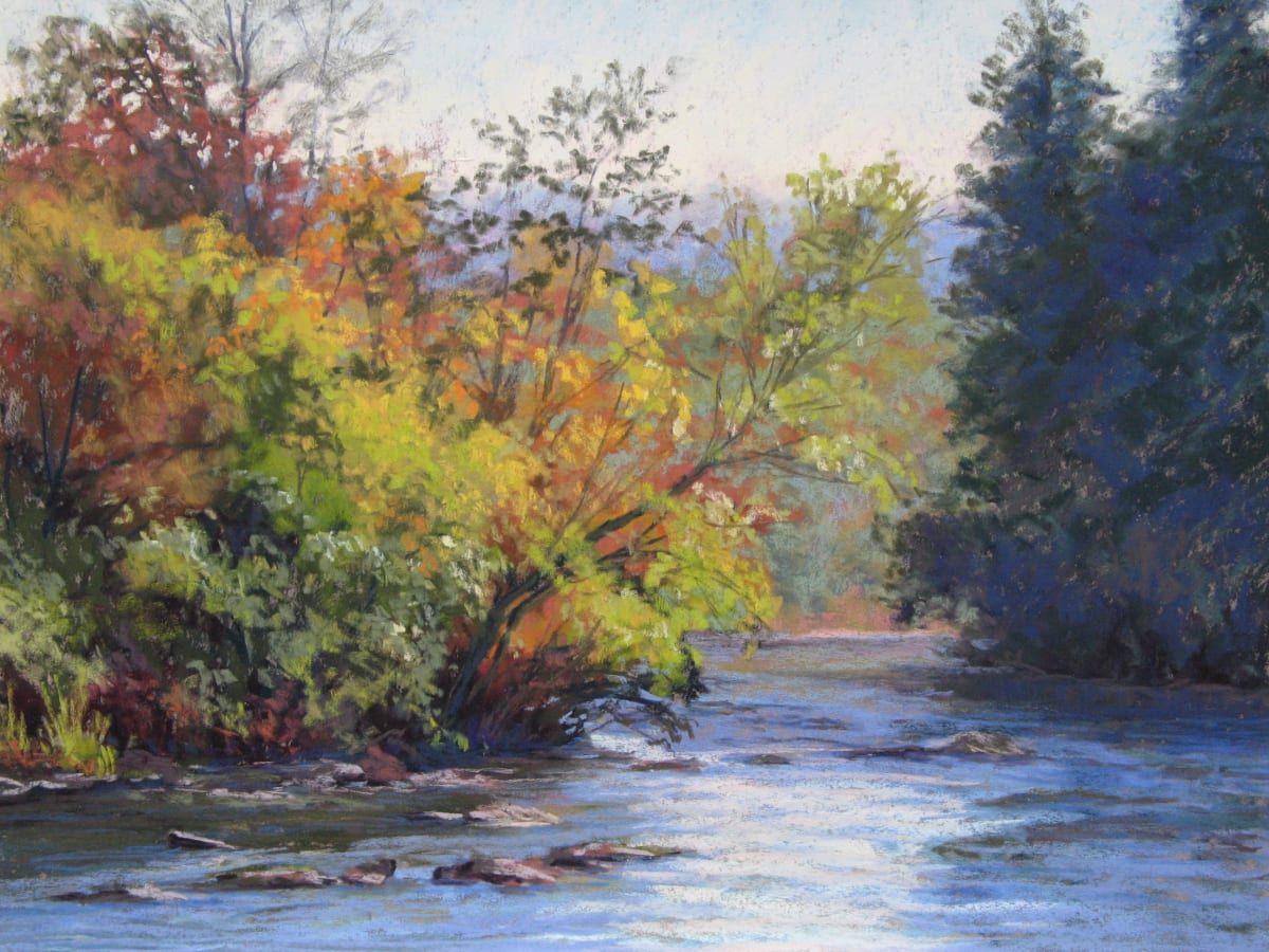 Toccoa Autumn Gold  Image: Toccoa Autumn Gold, Pastel