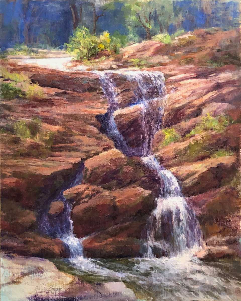 Waterfall Spilling by Marsha Hamby Savage, Image 9.