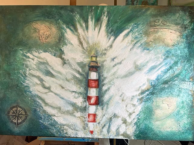 Live Like a Lighthouse by de Camille, Image 1.