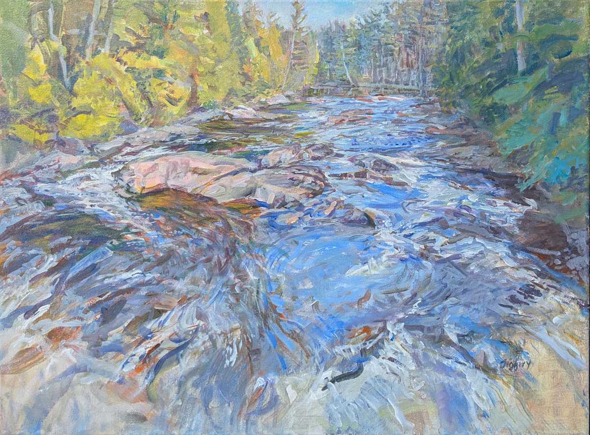 Diversion, Hulls Falls by Anne Diggory, Image 1.