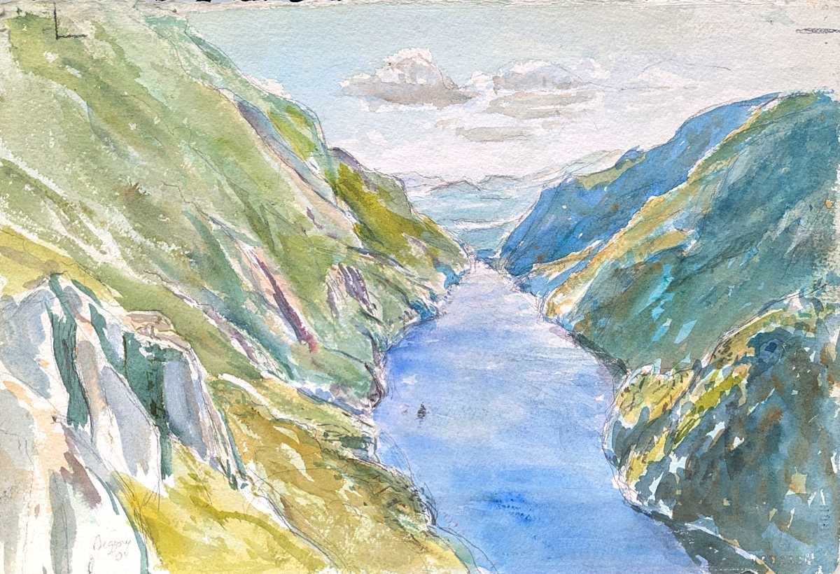 Divided Light, Lower Ausable Lake by Anne Diggory, Image 4.