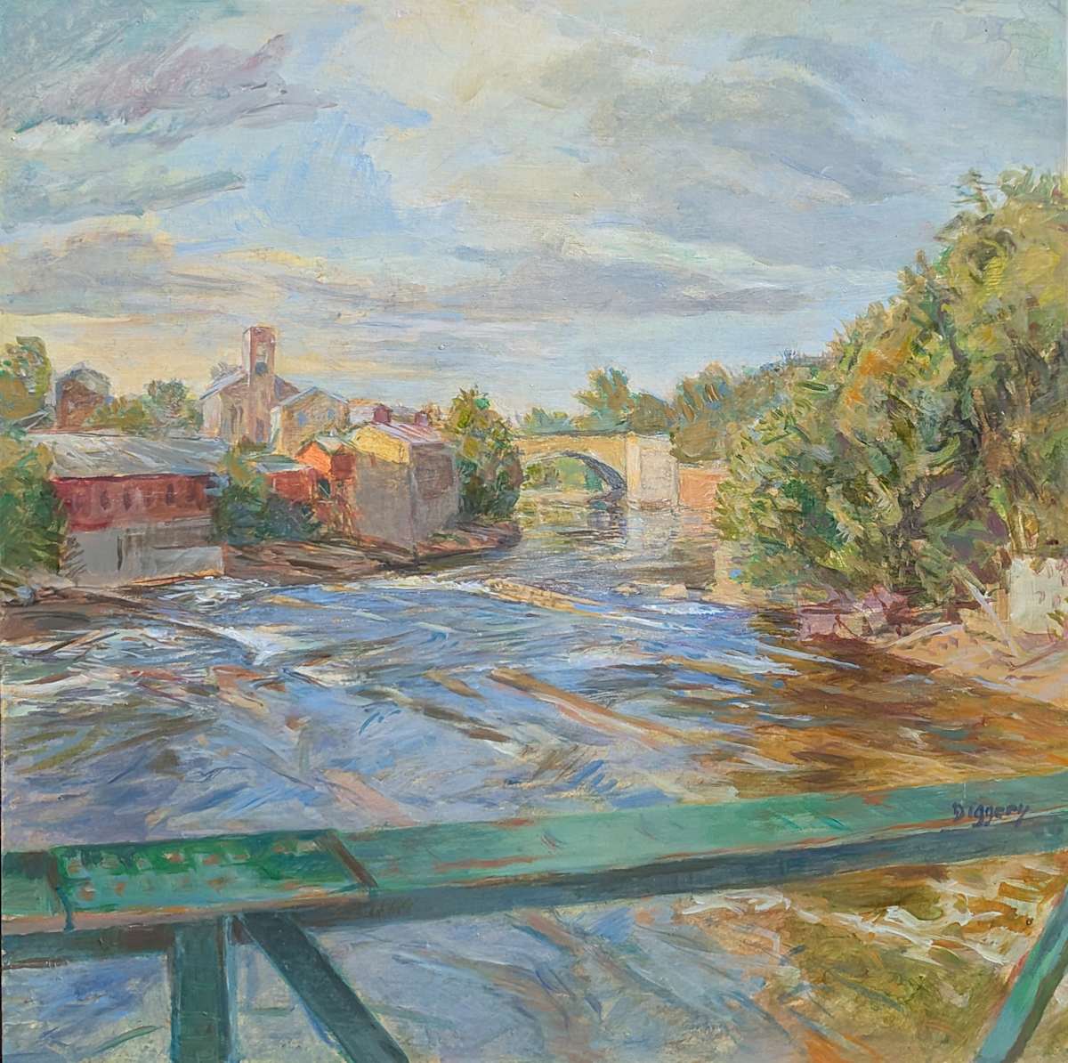 Evening Flow, Keeseville by Anne Diggory, Image 3.