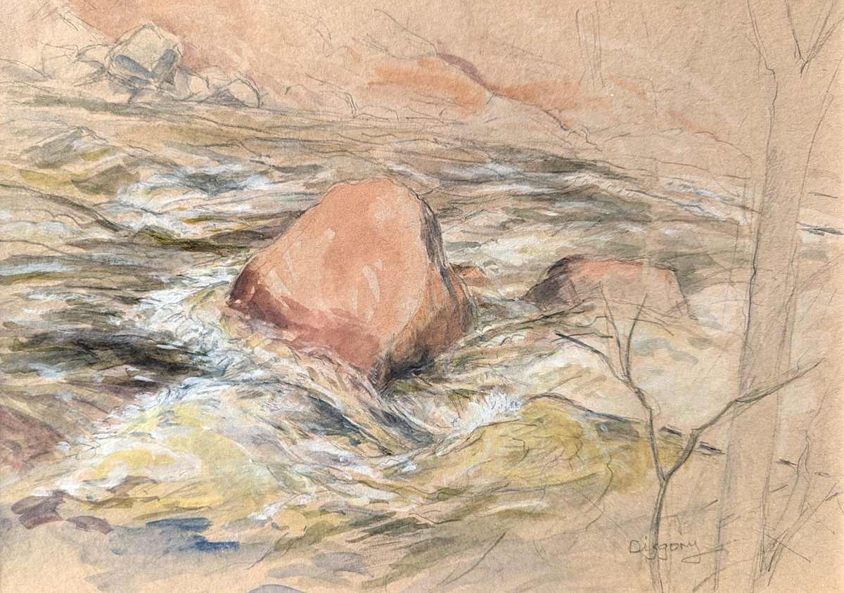 Holding Against the Flow by Anne Diggory, Image 9.