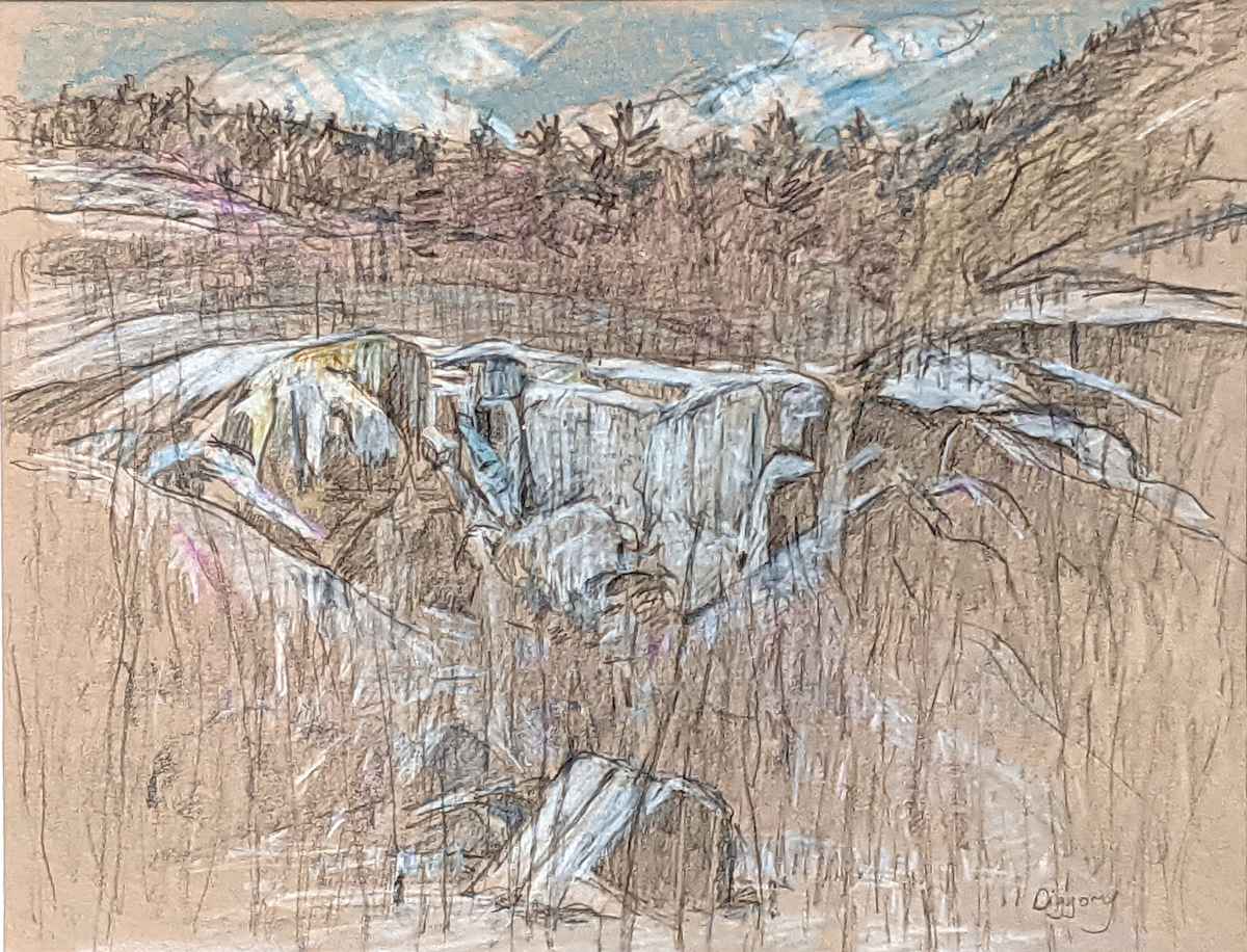 Winter Cascade by Anne Diggory, Image 13.