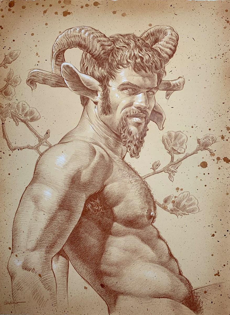 VG 41 Spring Satyr by Victor J Gadino 
