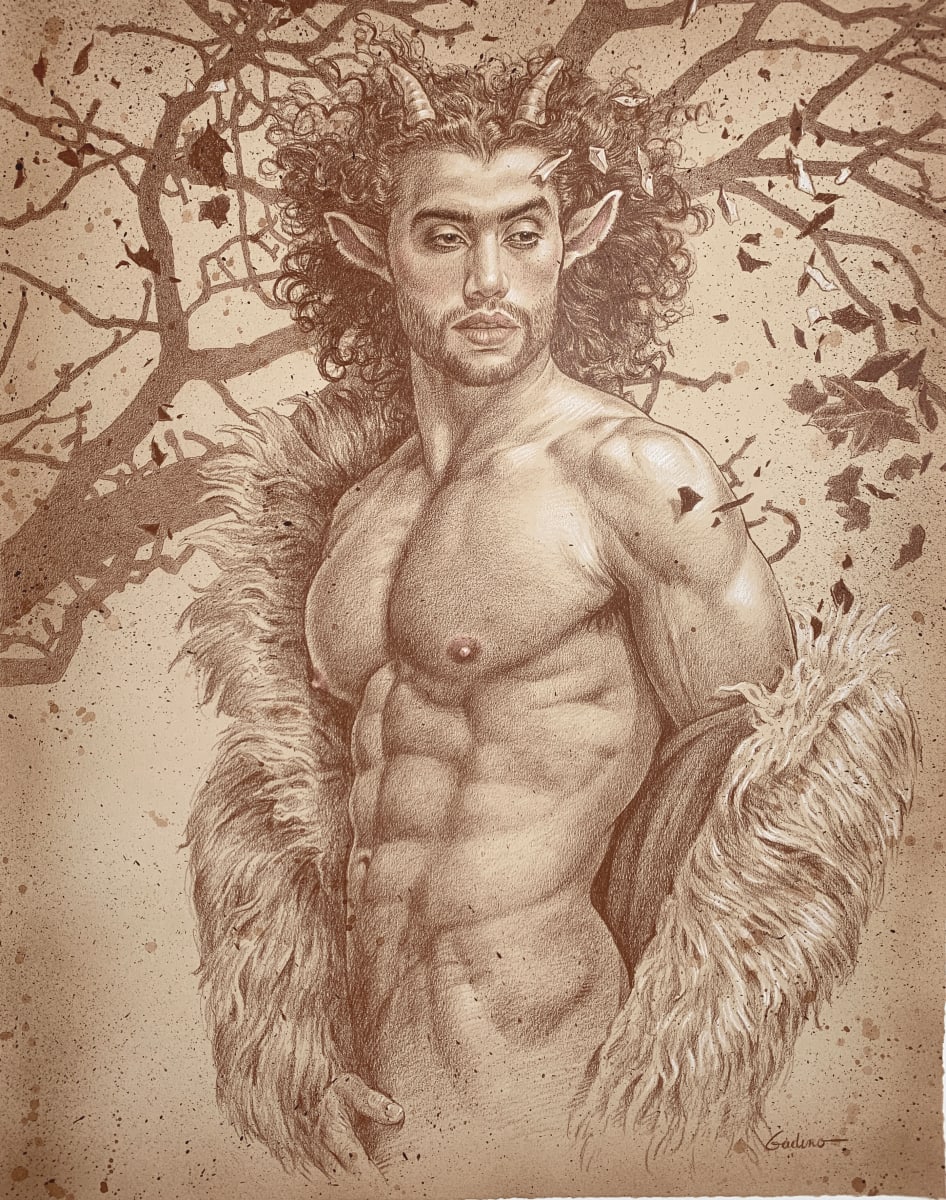 VG 42 Winter Satyr by Victor J Gadino 
