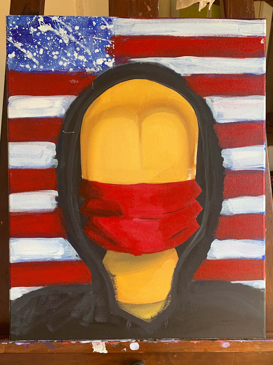 'Merican Masked Dummy by Brejenn Allen 