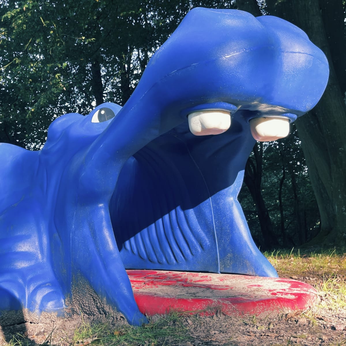 blue hippo by Marcel Kruse 