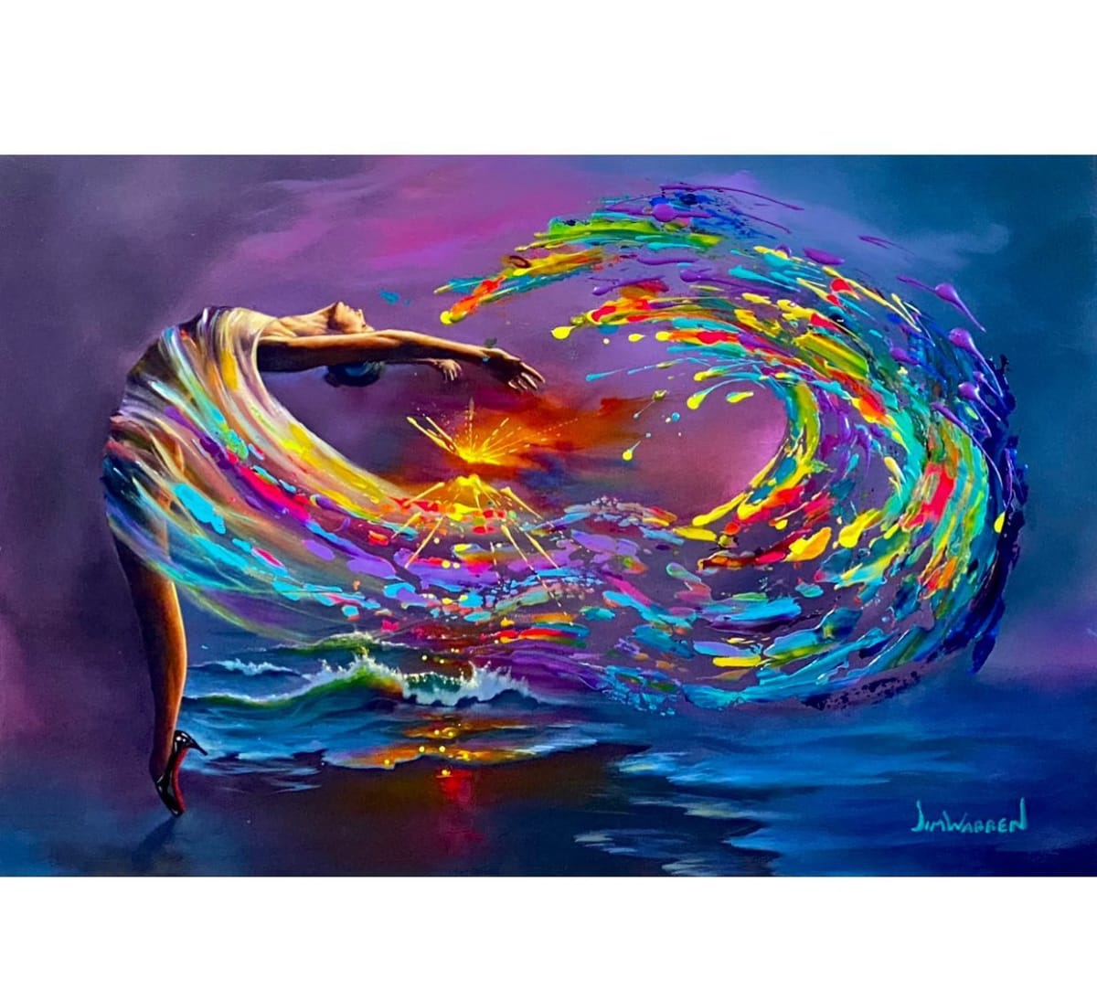 Dreaming while Dancing by Jim Warren  Image: Dreaming while Dancing