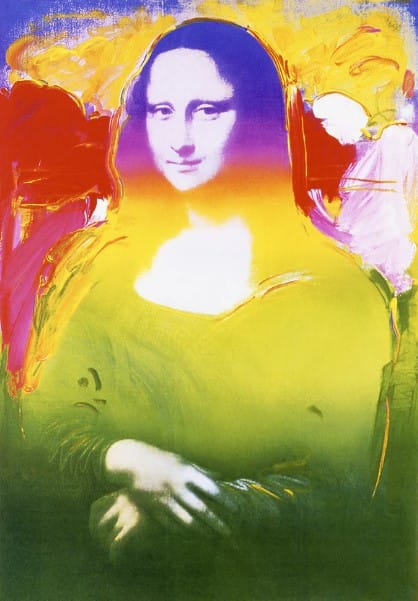 Mona Lisa by Peter Max  Image: Mona Lisa by Peter Max