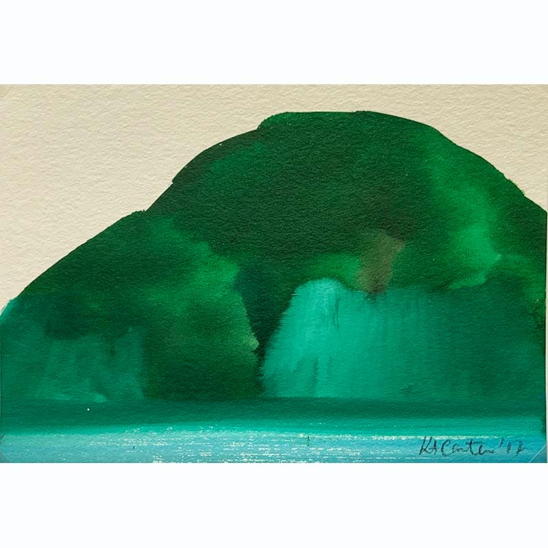 Bay of Islands, study 1 by Kathryn Carter, Image 1.