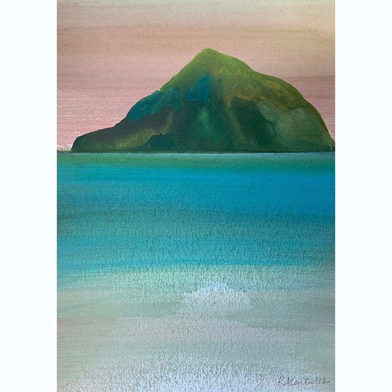 Island Sunset by Kathryn Carter, Image 1.