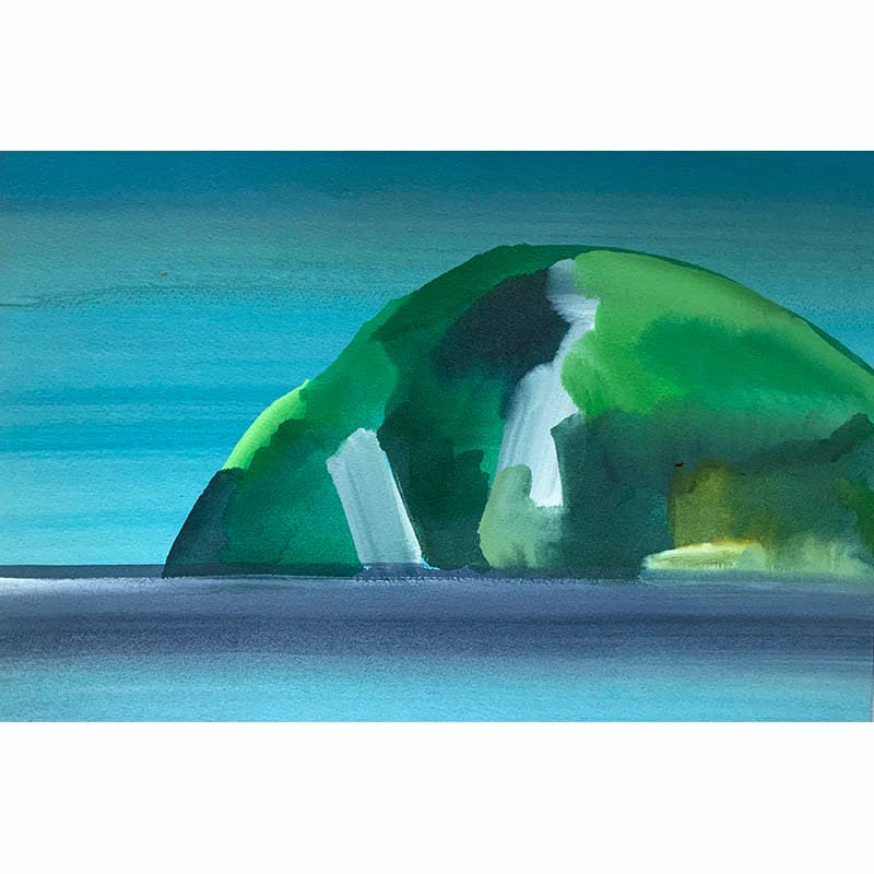 Late Afternoon, Rangitapu by Kathryn Carter 
