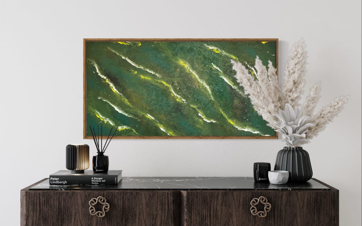 Emerald Ocean by Bernhardt Aldihanat 