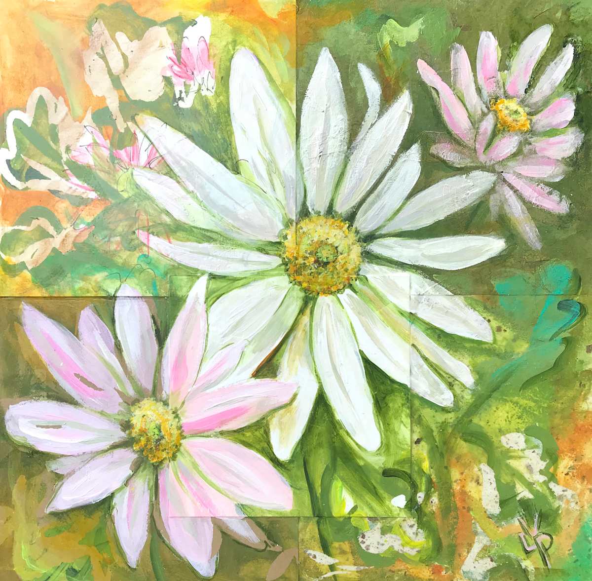 Carefree Daisies by Delphine Peller, Image 1.