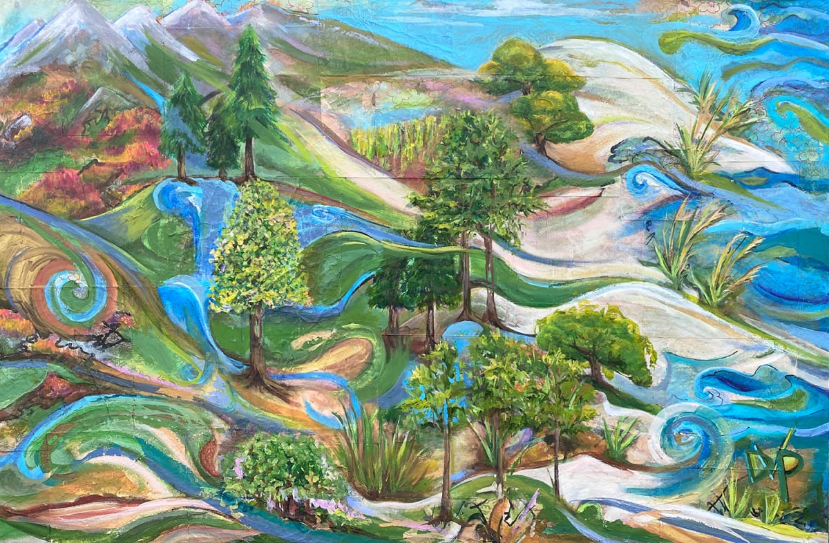 North Carolina Flow by Delphine Peller 