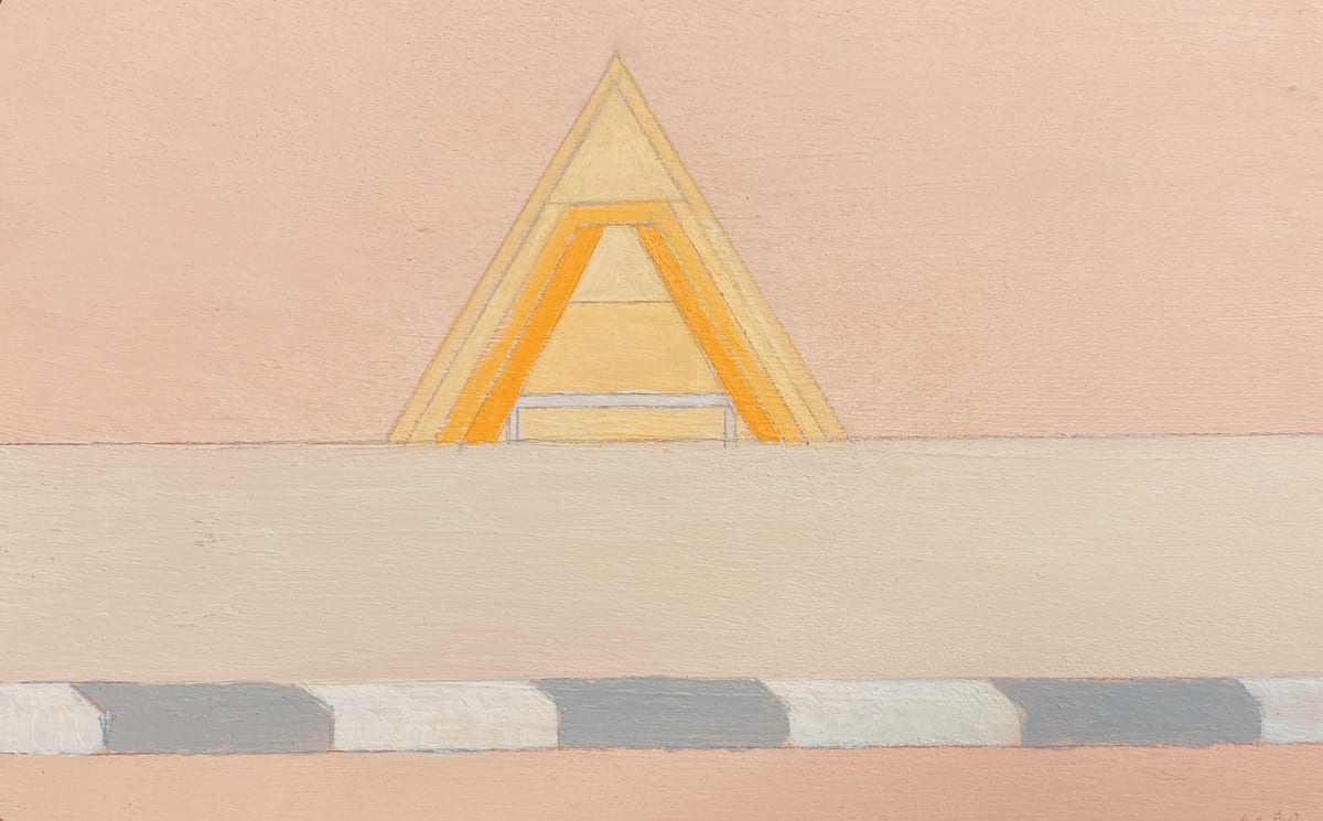 Soviet Bus Stop Triangle by Michelle Mullet 