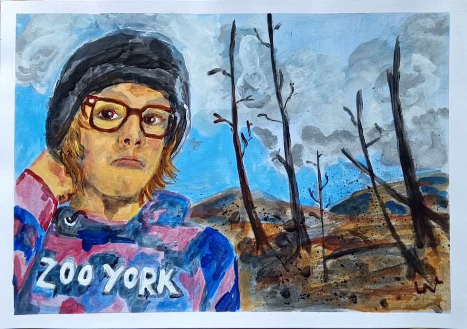 7 generations - Impact of Wildfires by Helene Montpetit 