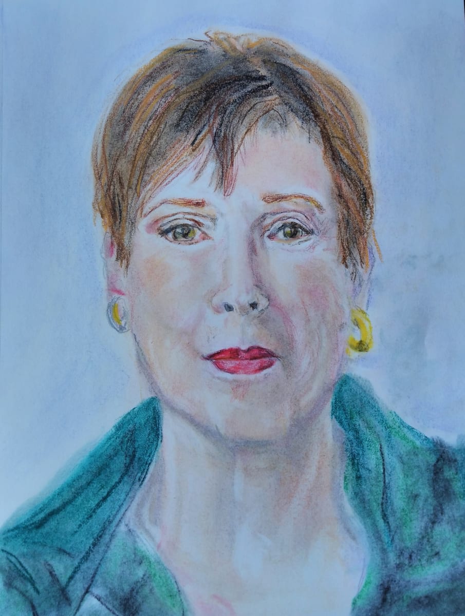 Beth in Green by Helene Montpetit 