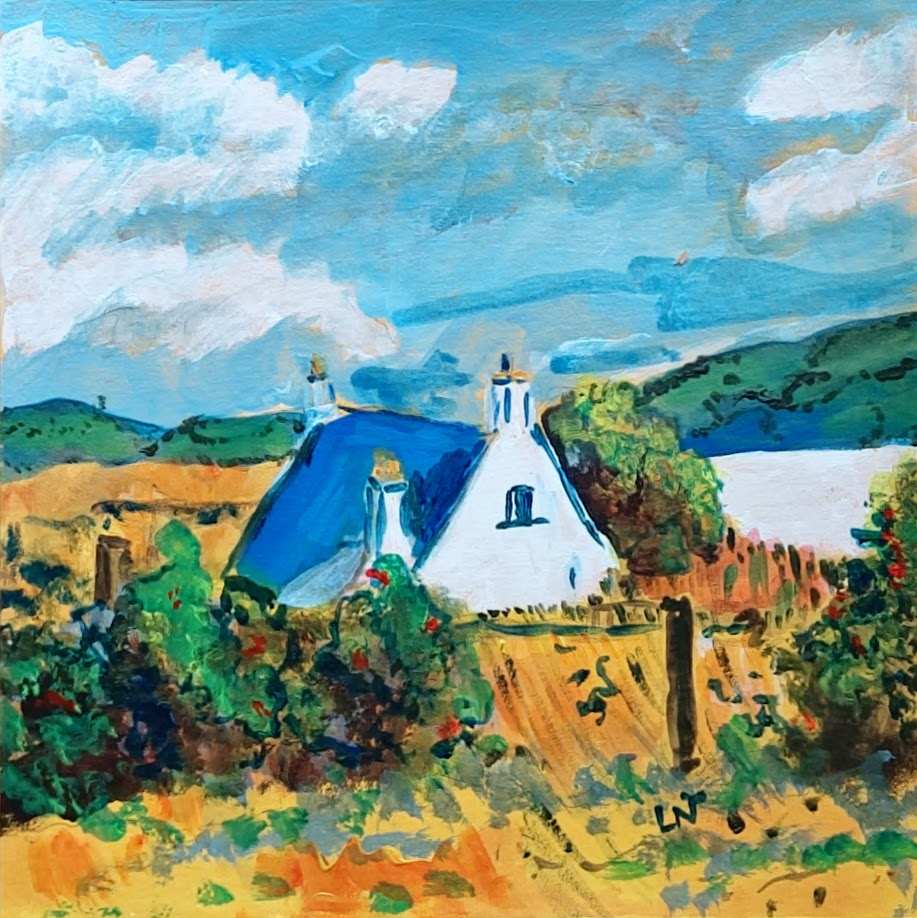 A Country Cottage / Maison de campagne by Helene Montpetit 