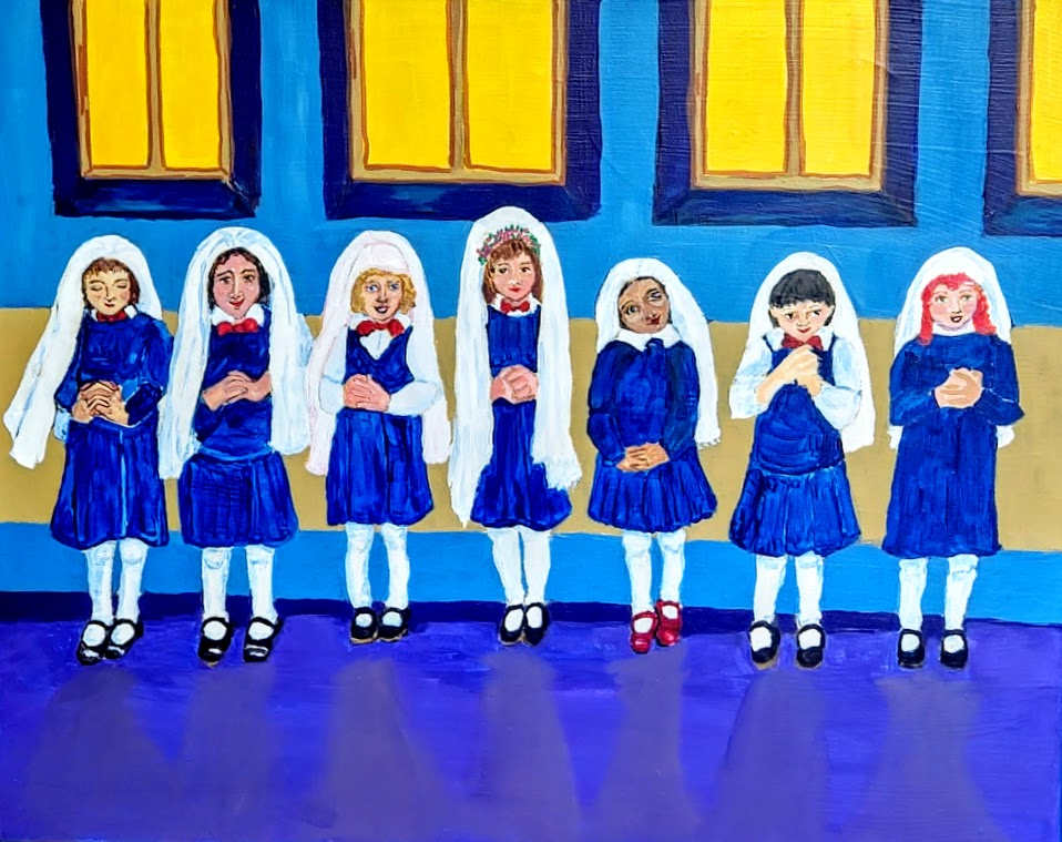 Les Communiantes by Helene Montpetit 